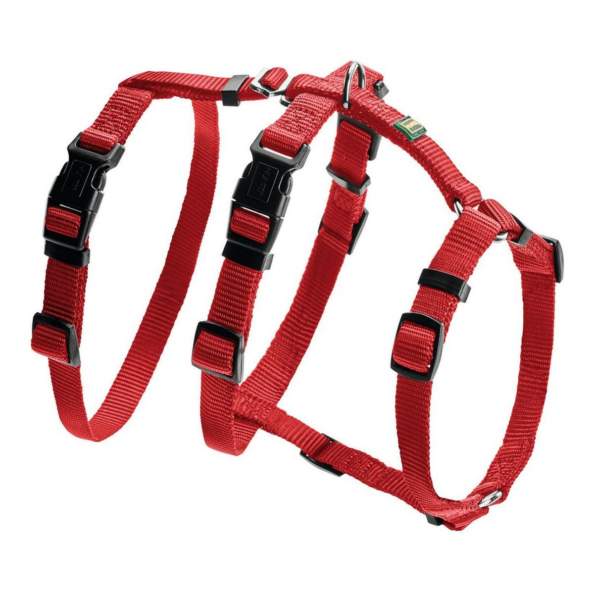 Pas za psa Hunter Safety VR 38-52 cm Rdeča XS/S